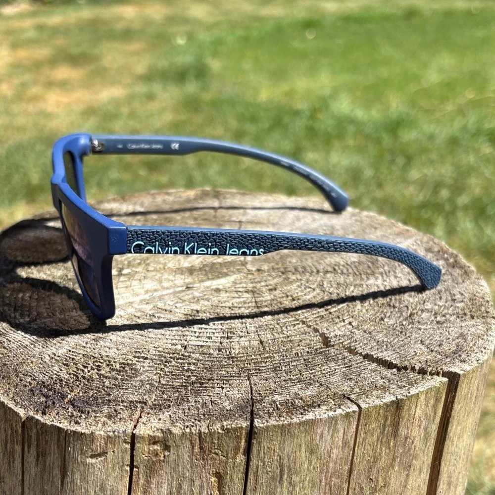 Calvin Klein Navy Sunglasses